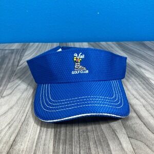 Vail Golf Club Hat Ahead Men's Adjustable Blue Mesh Visor Golf